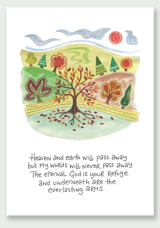 Hannah Dunnett The Eternal God A4 Print - The Christian Gift Company