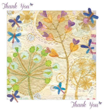 Thank You Card Stitched - The Christian Gift Company