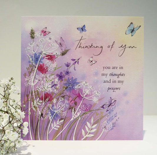Thinking Of You Card - Meadow - The Christian Gift Company