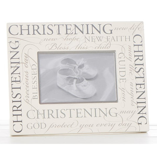 Christening Picture Frame - The Christian Gift Company