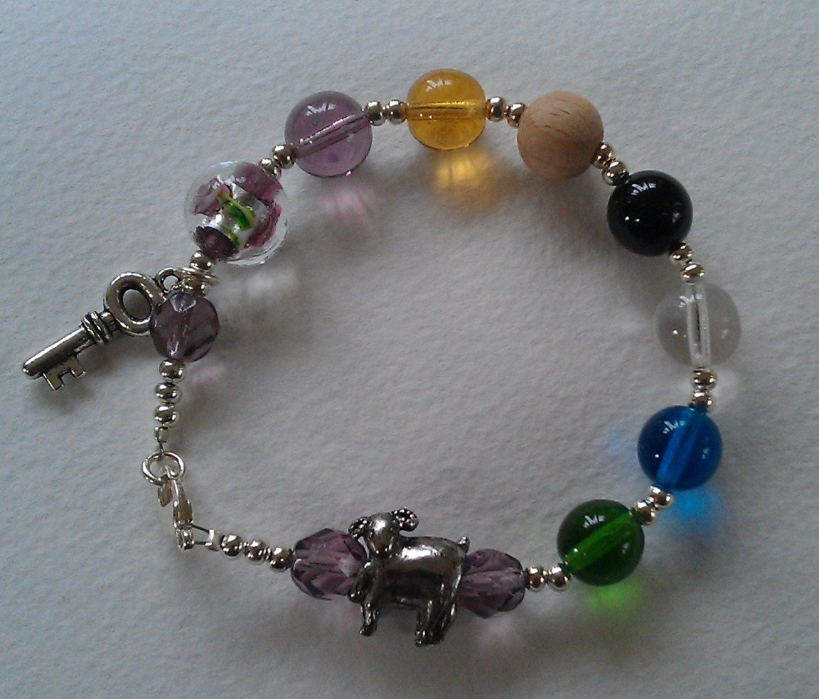 Psalm 23 Beaded Bracelet - The Christian Gift Company