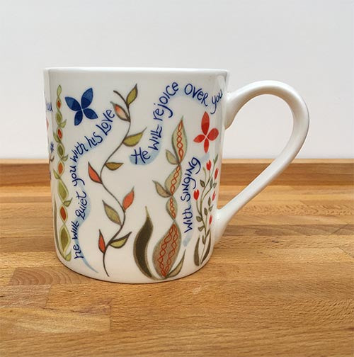 Hannah Dunnett Mug - He Delights In You - The Christian Gift Company
