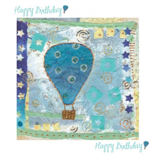 Happy Birthday Balloon Card - The Christian Gift Company