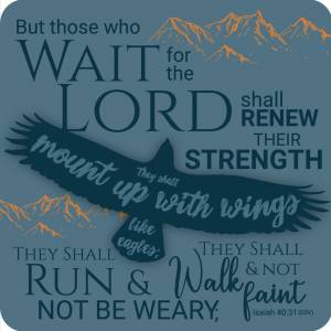 Coaster - Eagles Wings - The Christian Gift Company