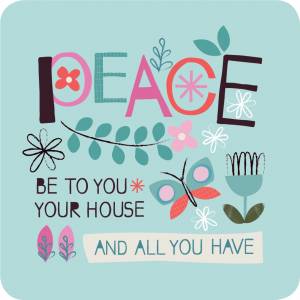 Coaster - Peace To You - The Christian Gift Company