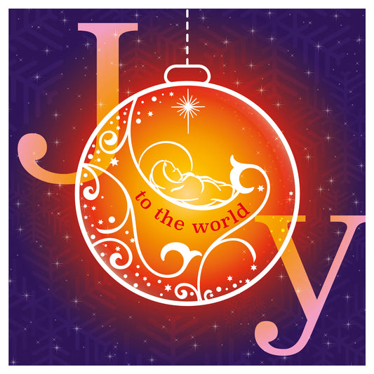 Christmas Card Pack: Joy (10) - The Christian Gift Company