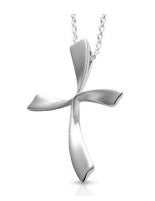 Fluted Cross Pendant - The Christian Gift Company
