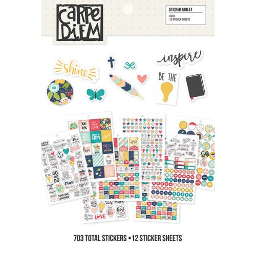 Bible Journalling Faith Stickers Small Pack - The Christian Gift Company