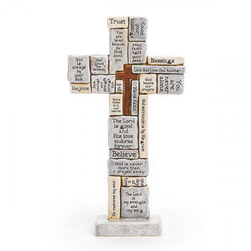 Crossword Table Cross - The Christian Gift Company