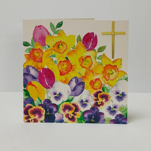 Easter Garden Easter Cards Pack Of 4 - The Christian Gift Company
