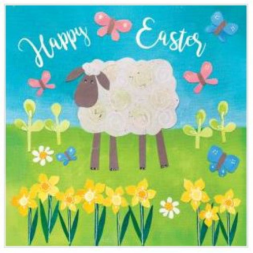 Easter Cards Pack Of 5 Easter Sheep - The Christian Gift Company