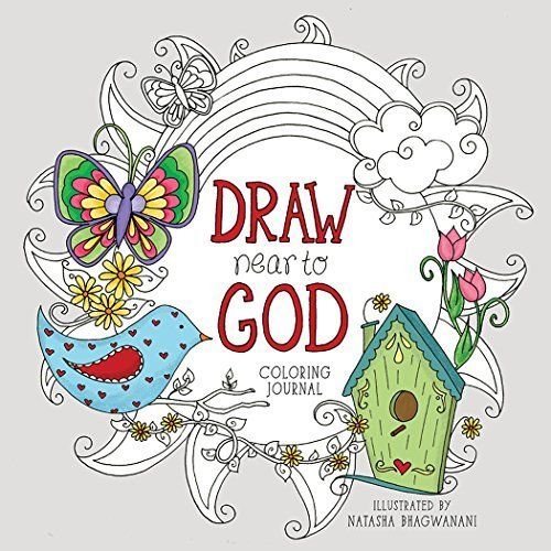 Draw Near To God Colouring Journal - The Christian Gift Company