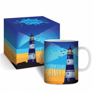 Boxed Mug - Lighthouse - The Christian Gift Company