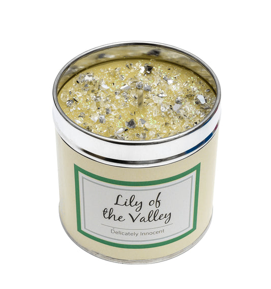 Lily of the Valley Candle Tin - The Christian Gift Company