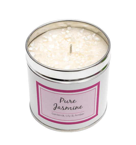 Pure Jasmine Candle Tin - The Christian Gift Company