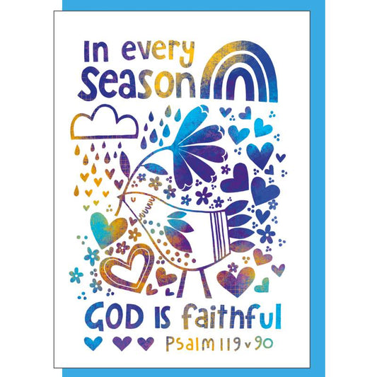 In Every Season Greetings Card - The Christian Gift Company