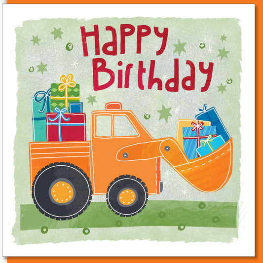 Birthday Truck Card - The Christian Gift Company