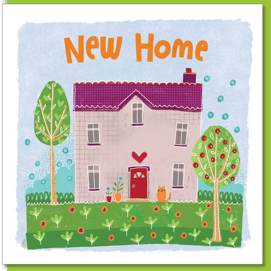 Lilac New Home Card - The Christian Gift Company