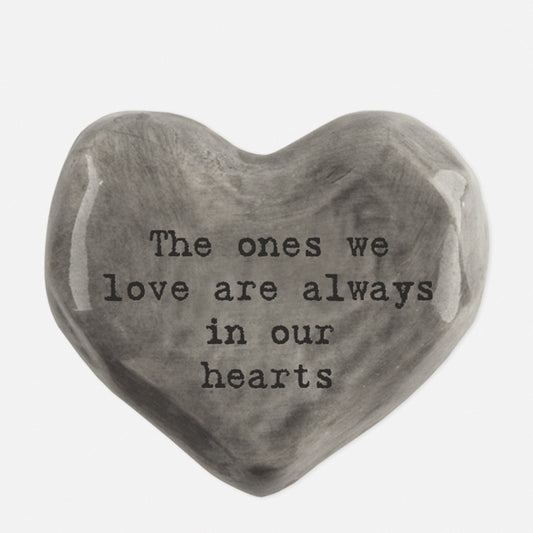 Heart Pebble Token - The Ones We Love - The Christian Gift Company