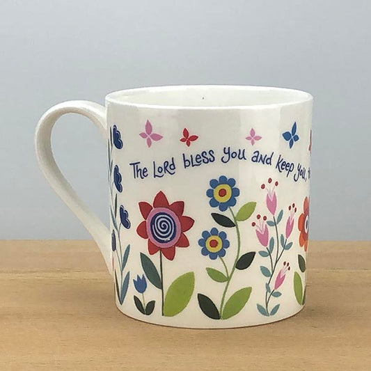 Hannah Dunnett Mug Bless You and Keep You - The Christian Gift Company