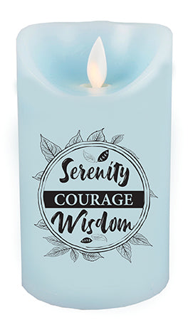 LED scented candle - Serenity - The Christian Gift Company