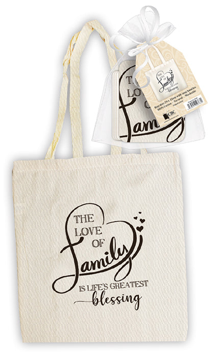 Cotton Shopping Bag/Love of Family - The Christian Gift Company