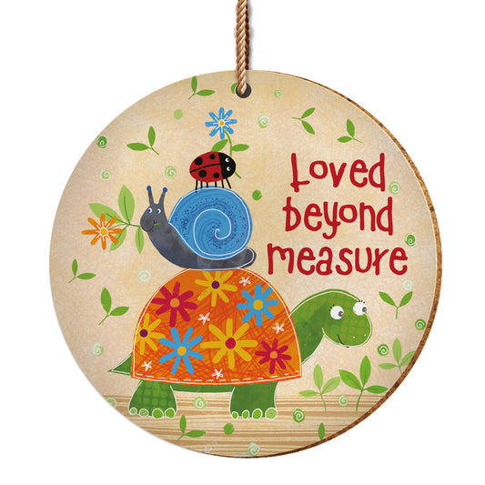 Loved Tortoise Ceramic Hanging Decoration - The Christian Gift Company