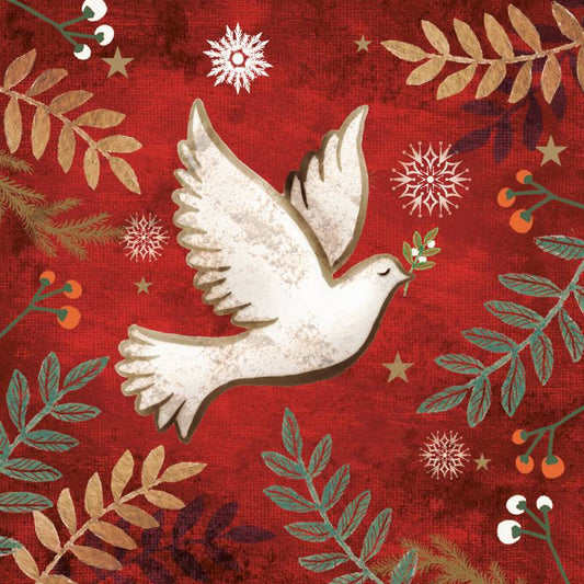 Dove of Peace Christmas Card - The Christian Gift Company