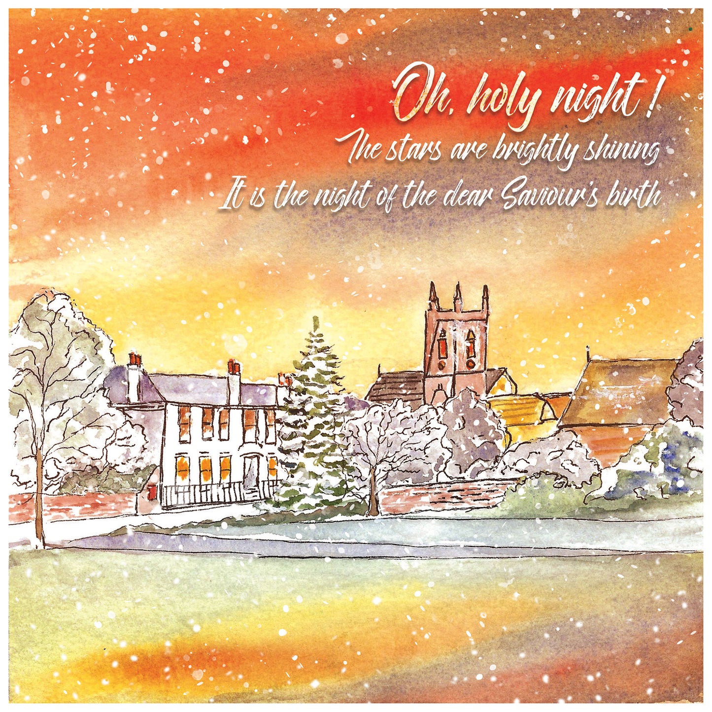 Oh Holy Night Christmas Cards - The Christian Gift Company