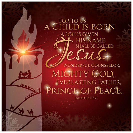 Jesus Luxury Christmas Cards (pack of 10) - The Christian Gift Company