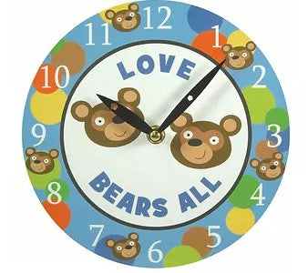 Love Bears All Clock - The Christian Gift Company