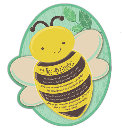 Wood Prayer Plaque/The Bee Attitudes - The Christian Gift Company