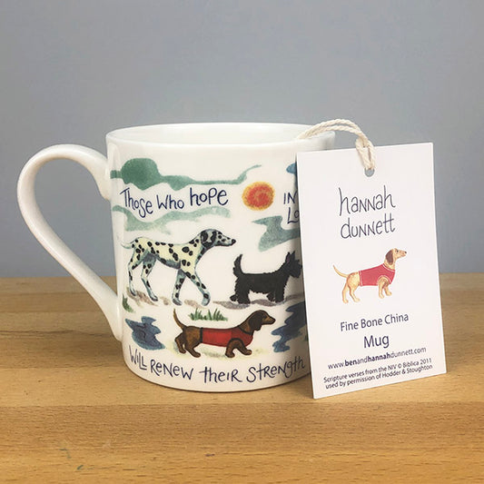 Hannah Dunnett Hope in the Lord Mug - The Christian Gift Company