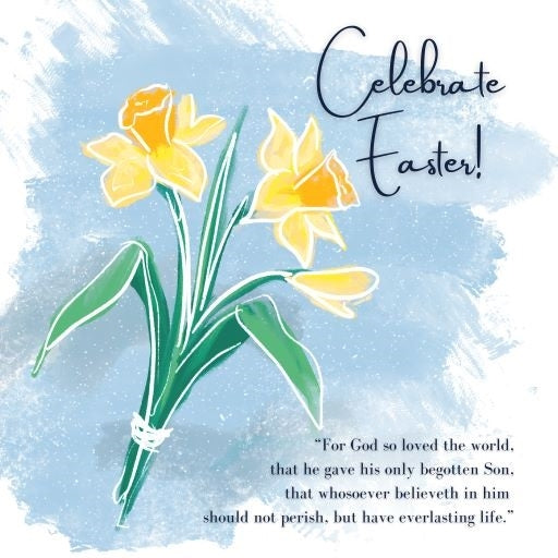 Celebrate Easter Daffodils - The Christian Gift Company