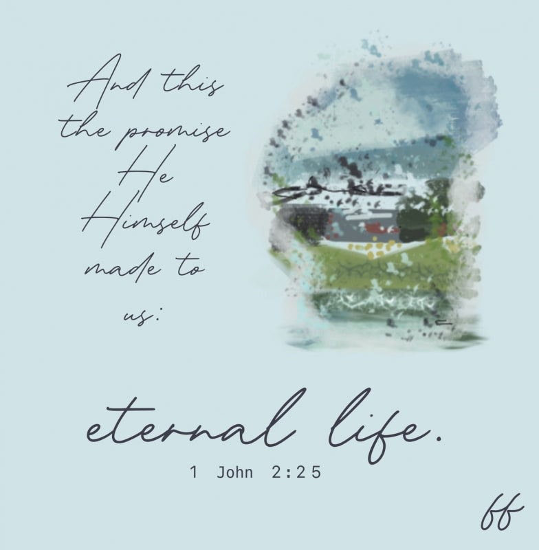 Pack of 10 – Food Bank Eternal Life Greeting Cards - The Christian Gift Company