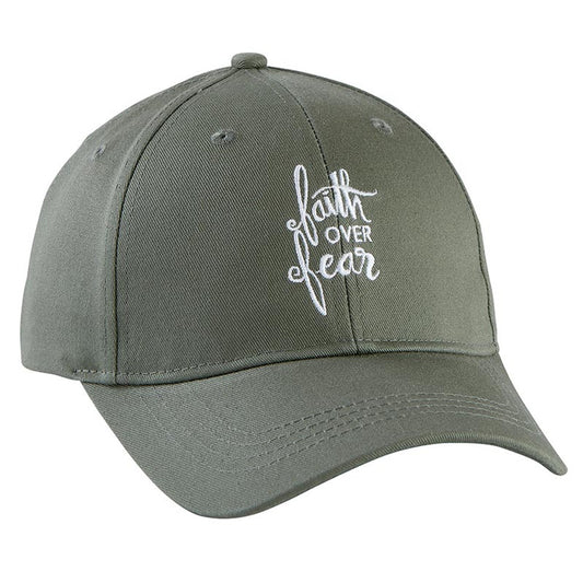 Faith over Fear Baseball Cap - The Christian Gift Company