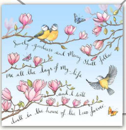 Goodness and Mercy card - The Christian Gift Company