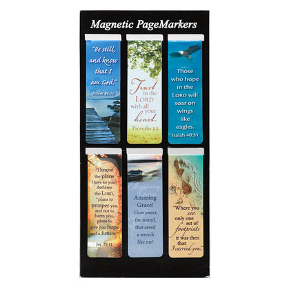 Classic Collection Magnetic Bookmark Set - The Christian Gift Company