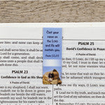 Be Still Magnetic Bookmark Set with Puppies - Psalm 46:10 - The Christian Gift Company