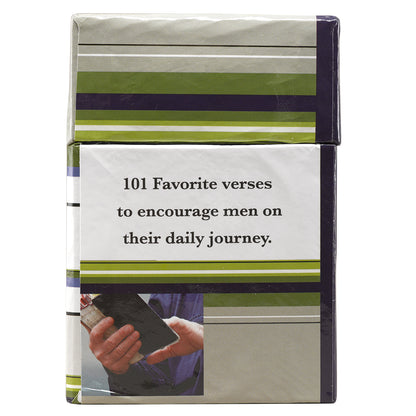 101 Favorite Bible Verses for Men Box of Blessings - The Christian Gift Company