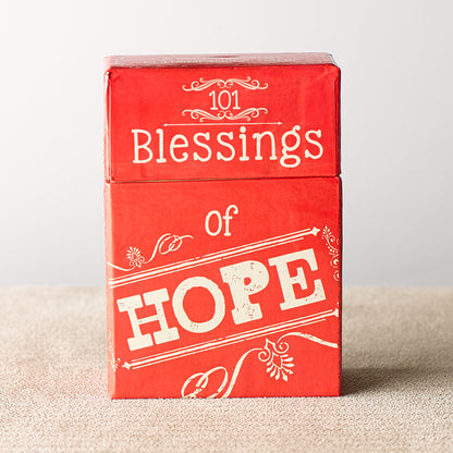 101 Blessings of Hope Box of Blessings - The Christian Gift Company