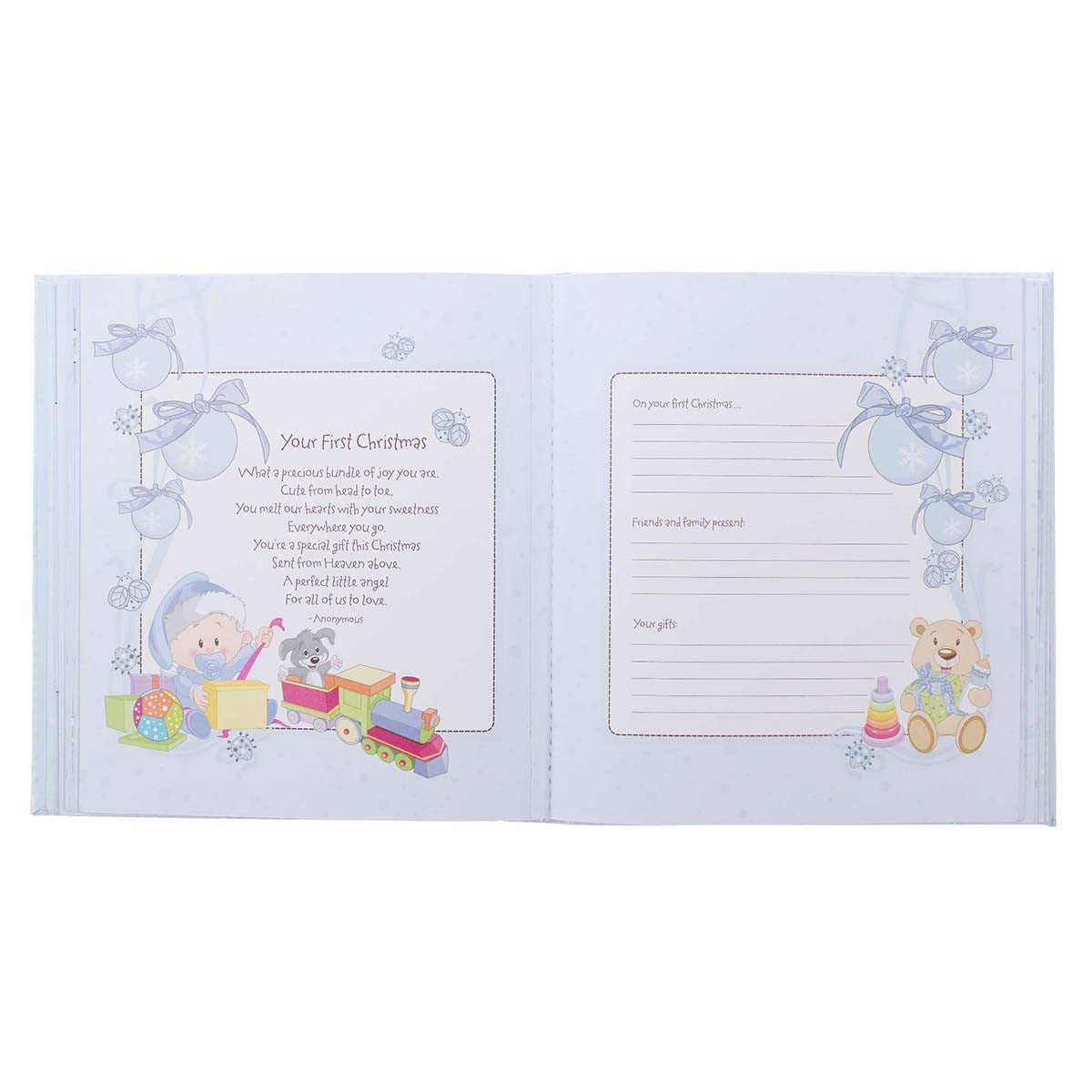 Our Baby Boy Memory Book - The Christian Gift Company