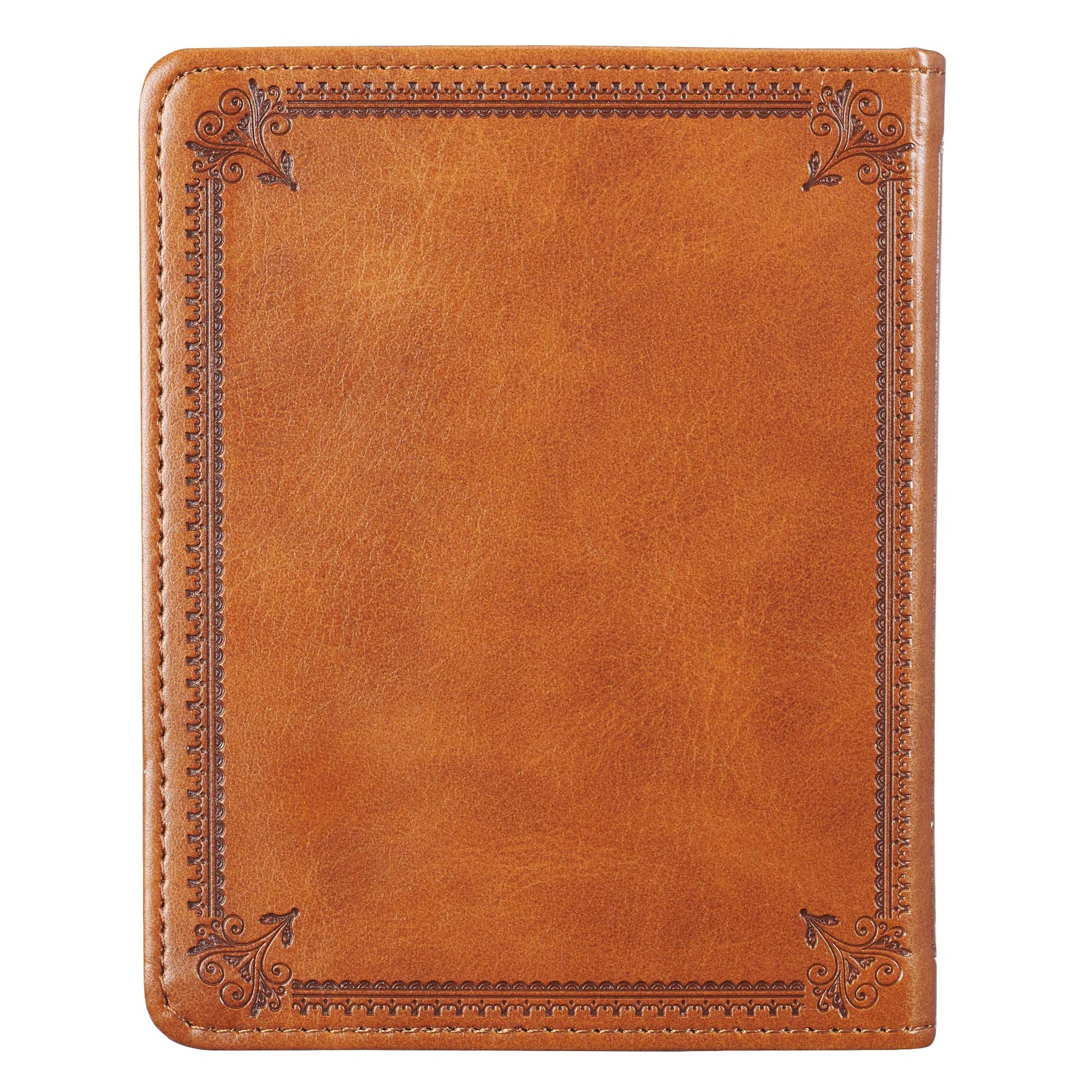 Grace for Today Brown Faux Leather One-Minute Devotions - The Christian Gift Company