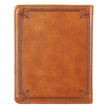 Grace for Today Brown Faux Leather One-Minute Devotions - The Christian Gift Company