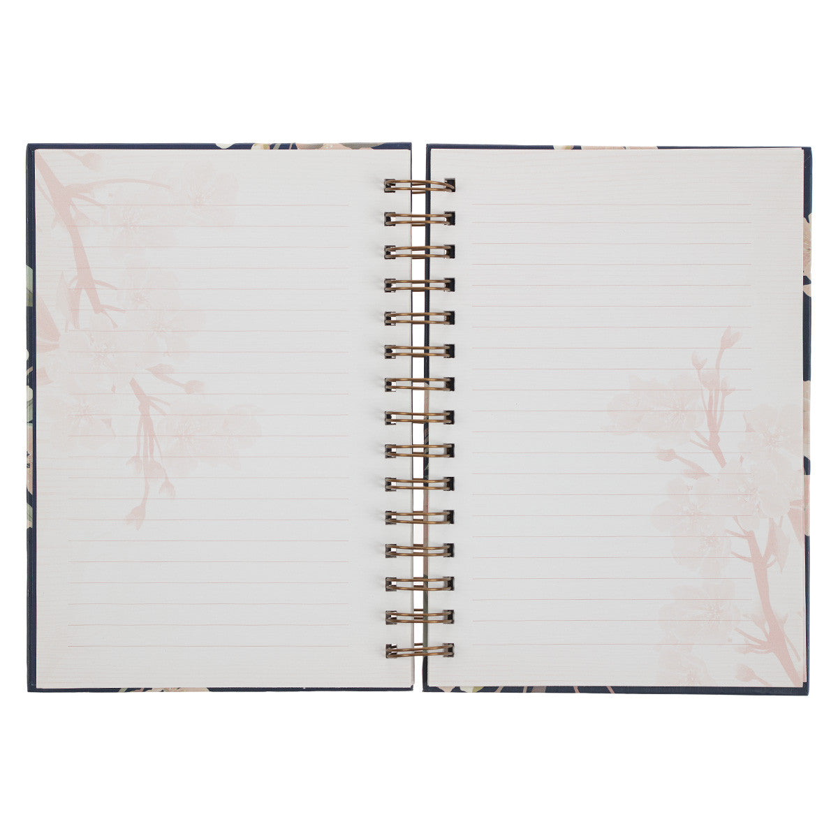 It Is Well Large Wirebound Journal in Navy - The Christian Gift Company