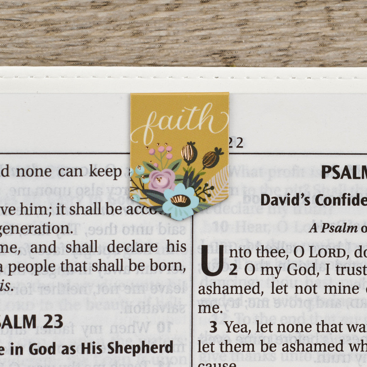 Faith Hope Love Die-cut Petite Magnetic Bookmark Set - The Christian Gift Company