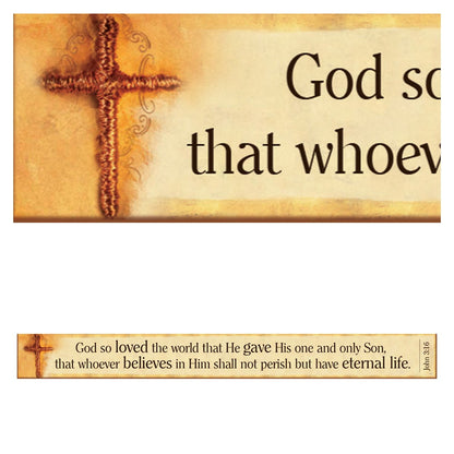 John 3:16 Magnetic Strip - The Christian Gift Company