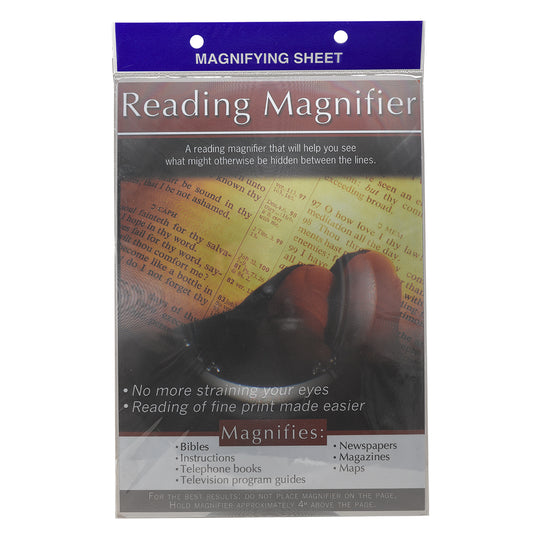 Full Page View Magnifying Sheet - The Christian Gift Company