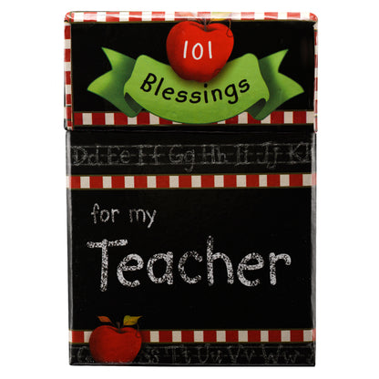 101 Blessings For My Teacher Box of Blessings - The Christian Gift Company