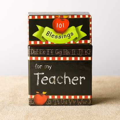 101 Blessings For My Teacher Box of Blessings - The Christian Gift Company